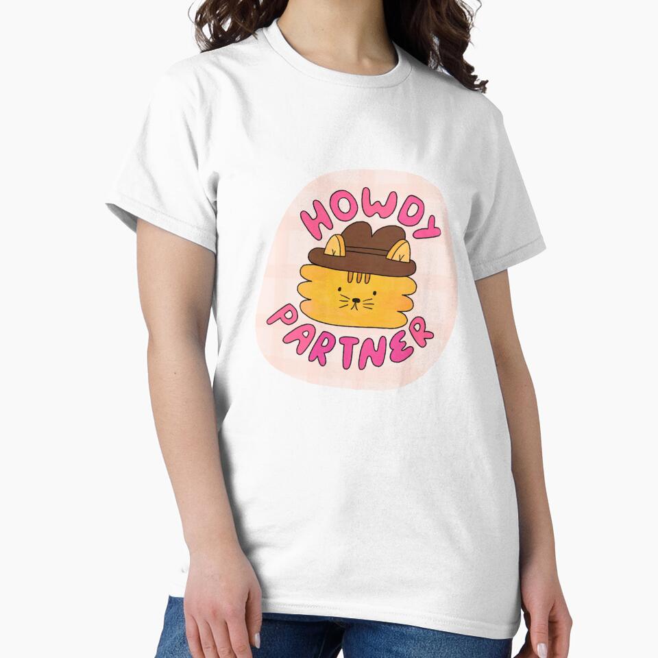 howdy partner by juliedoodlesss T-Shirts, Hoodie, Sweatshirt | BlankRebels.com (Image 2)