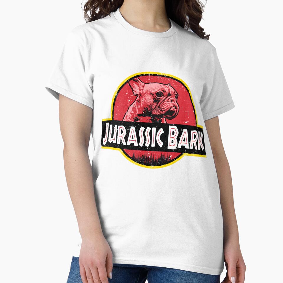Jurassic Dog - Funny French Bulldog for Christmas by BrainlabStudios T-Shirts, Hoodie, Sweatshirt | BlankRebels.com (Image 2)