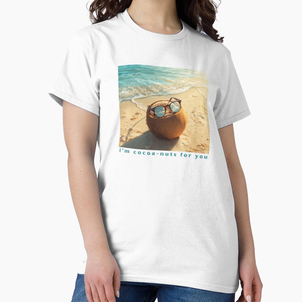 I’m Cocoa-nuts For You - Cute Pun | TeeHee Puns Funny Design by TeeHee Puns