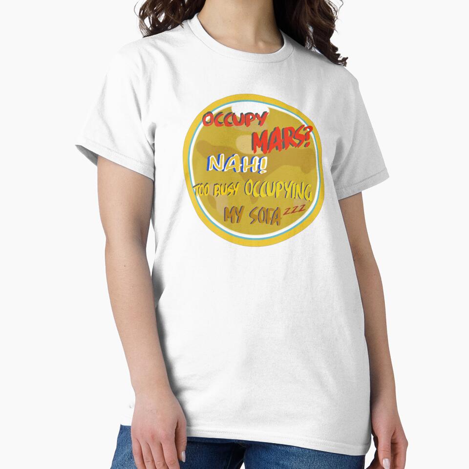 Occupy Mars, no. by Geomoon T-Shirts, Hoodie, Sweatshirt | BlankRebels.com (Image 2)