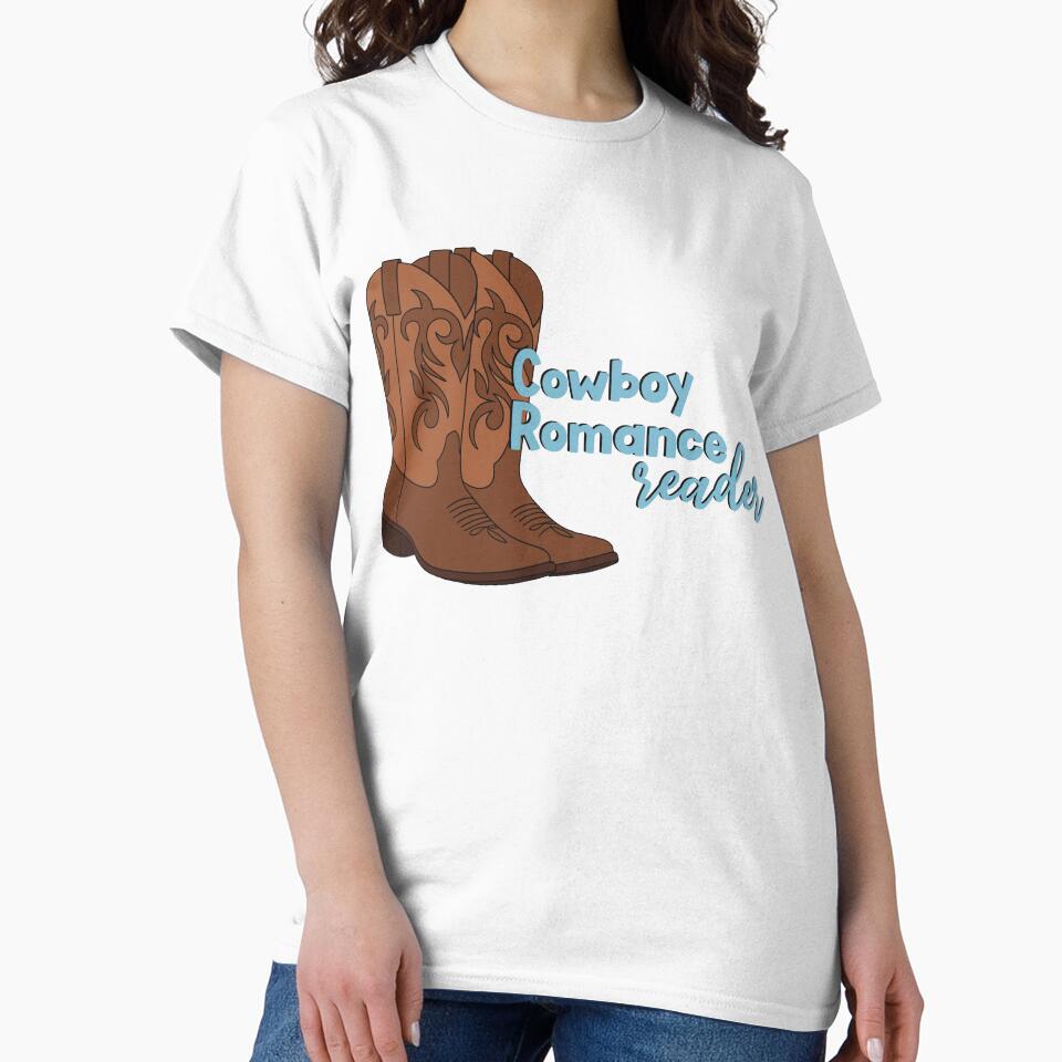 Cowboy Romance Reader by Caitxreads T-Shirts, Hoodie, Sweatshirt | BlankRebels.com (Image 2)
