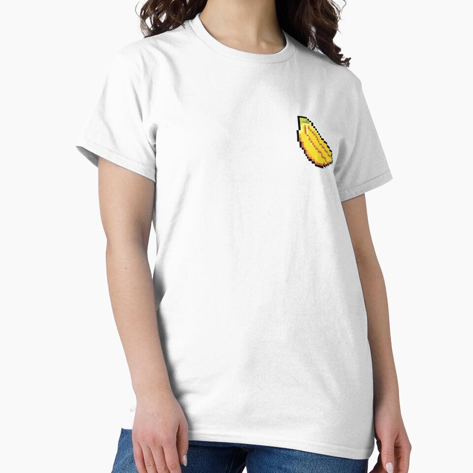 Pixel Banana - pixel food art by LittleFoodShop T-Shirts, Hoodie, Sweatshirt | BlankRebels.com (Image 2)