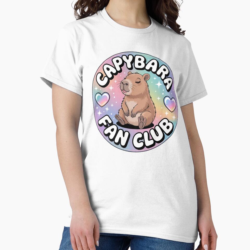 Kawaii Capybara, Capybara Kawaii by graphic-genie T-Shirts, Hoodie, Sweatshirt | BlankRebels.com (Image 2)