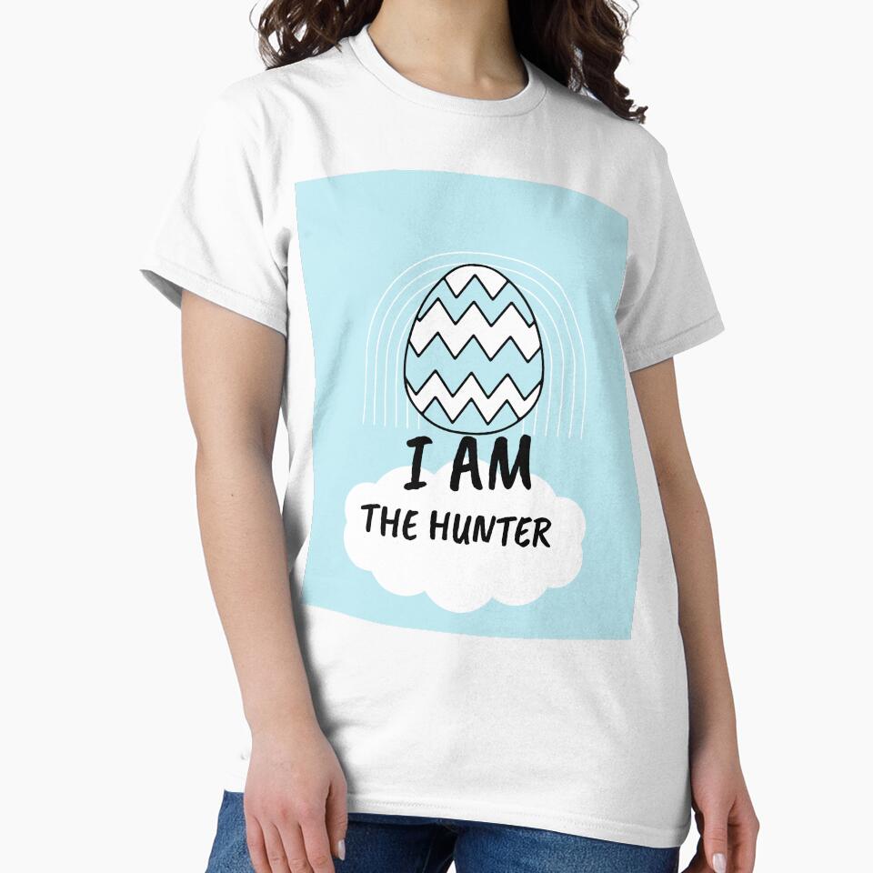 I AM THE HUNTER Easter design by boopsblunt
