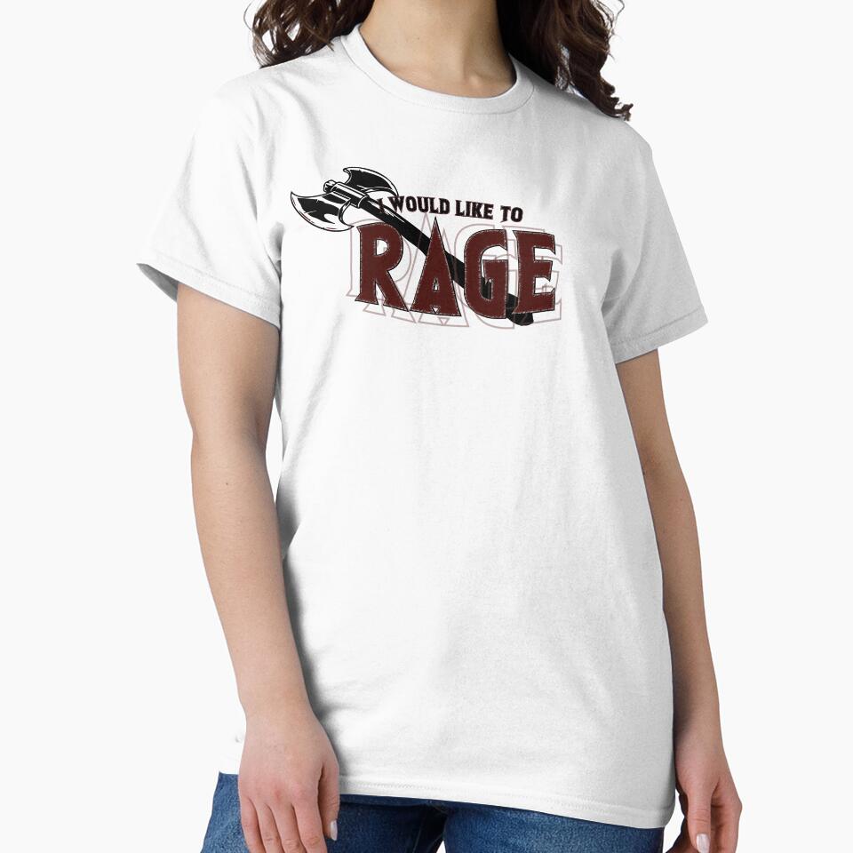 I Would like to Rage by OddityDesign T-Shirts, Hoodie, Sweatshirt | BlankRebels.com (Image 2)