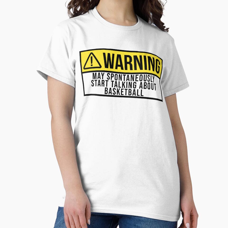 Basketball Warning by XCIV T-Shirts, Hoodie, Sweatshirt | BlankRebels.com (Image 2)