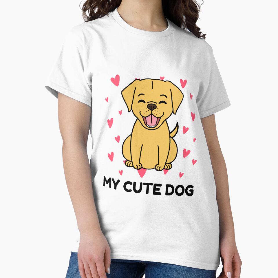 My Cute Dog by aliisik T-Shirts, Hoodie, Sweatshirt | BlankRebels.com (Image 2)