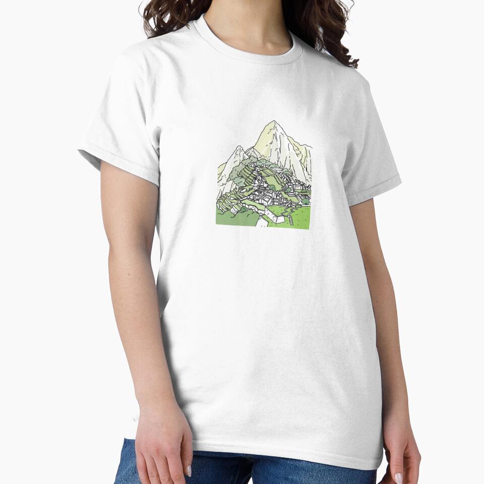 Mountain village by AnthonyVdV T-Shirts, Hoodie, Sweatshirt | BlankRebels.com (Image 2)