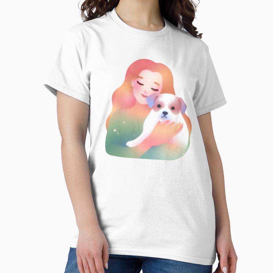 Woman holding dog | Dog mom | Dog lover by PurpleWay T-Shirts, Hoodie, Sweatshirt | BlankRebels.com (Image 2)