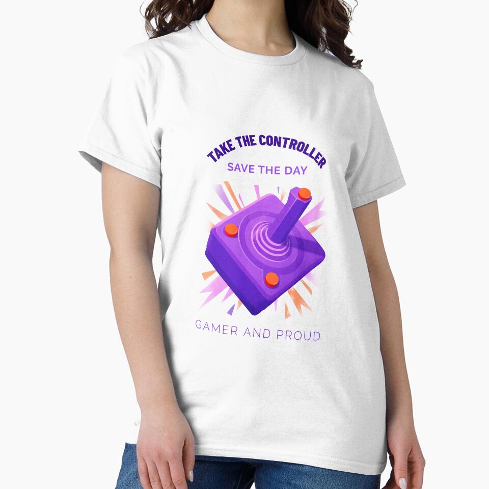Gamer And Proud, Retro Gaming, Gamer Legend by whytealistair T-Shirts, Hoodie, Sweatshirt | BlankRebels.com (Image 2)
