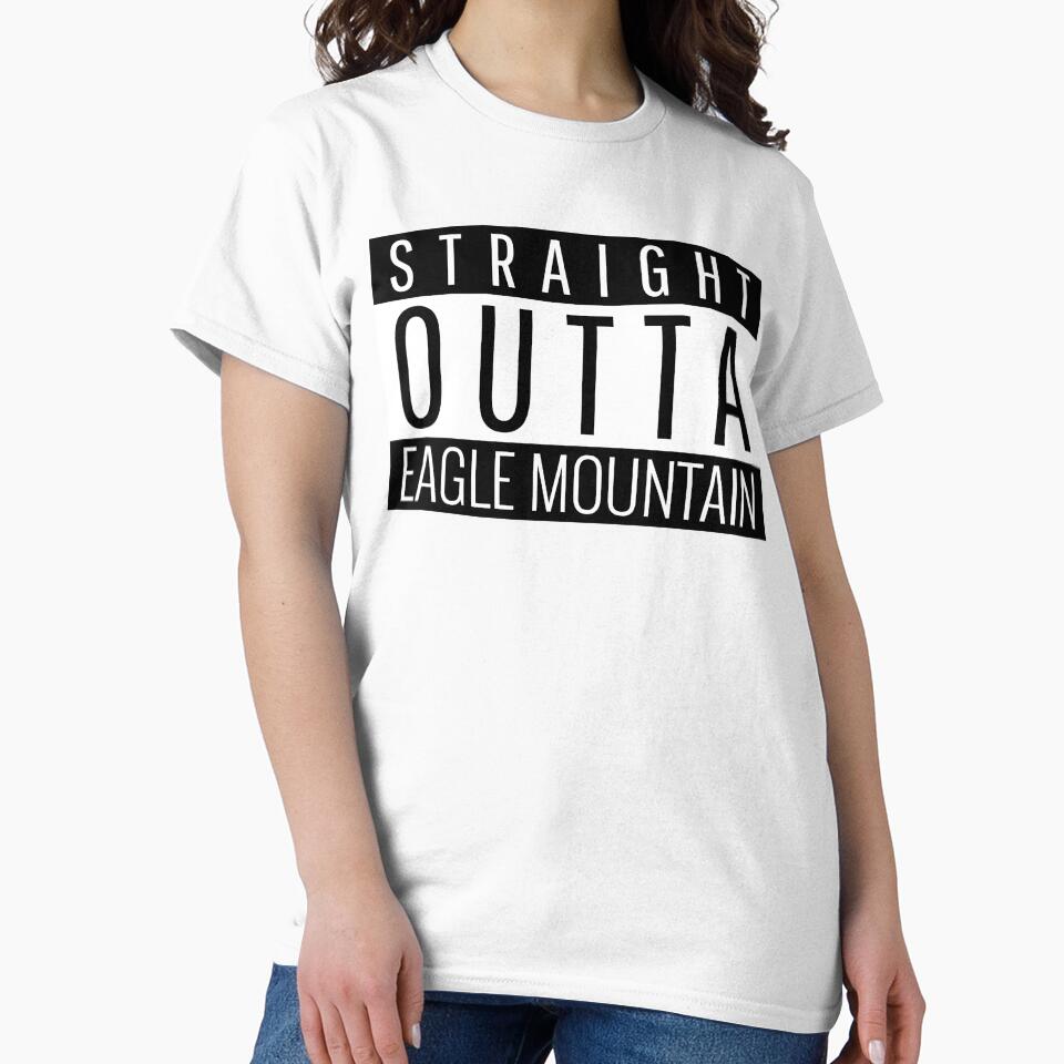 Straight Outta Eagle Mountain Utah by Teelogic T-Shirts, Hoodie, Sweatshirt | BlankRebels.com (Image 2)