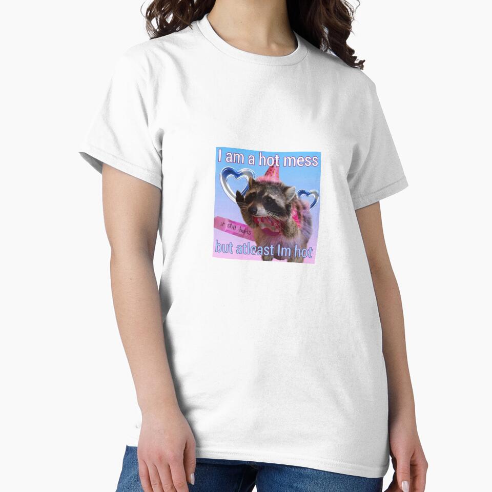 Funny meme motivational raccoon by loveleia T-Shirts, Hoodie, Sweatshirt | BlankRebels.com (Image 2)