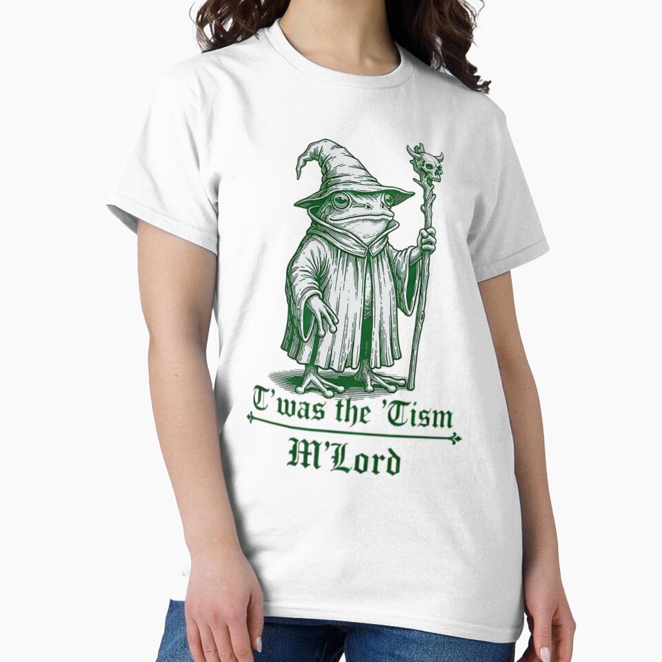 ’Twas the ’Tism, M’Lord | Medieval Frog Knight Meme by avazo-slenore T-Shirts, Hoodie, Sweatshirt | BlankRebels.com (Image 2)