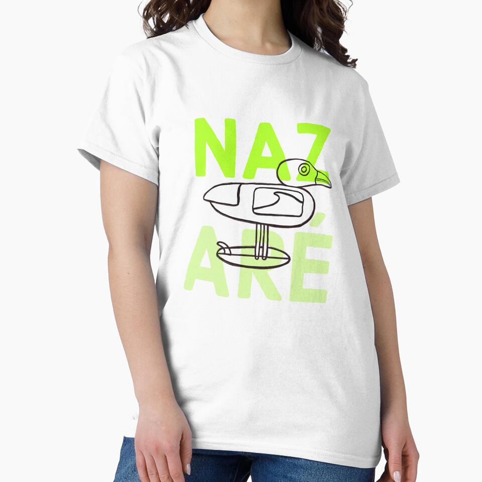 Nazare portugal big waves tradition awesome nazare portugal by Tropical Blood T-Shirts, Hoodie, Sweatshirt (Image 2)