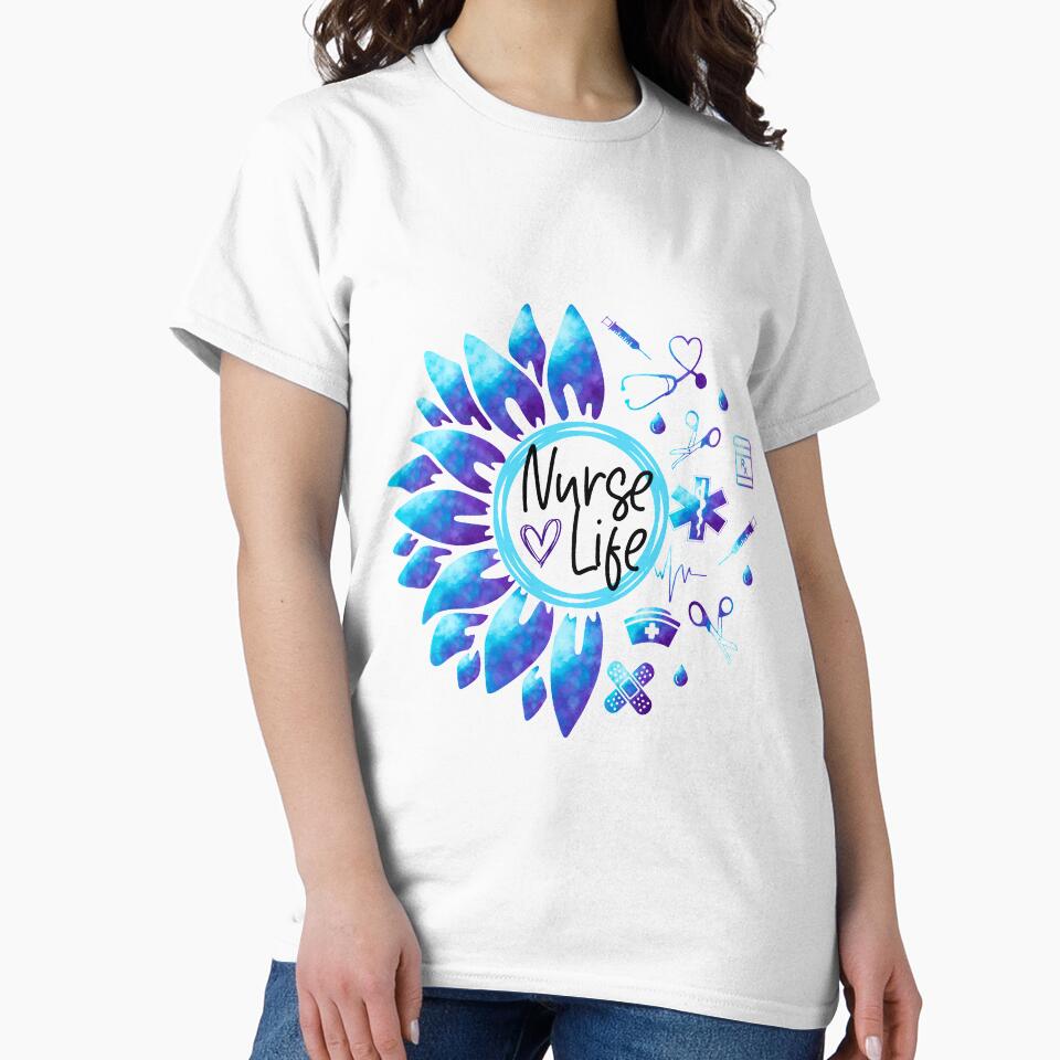 Love Nurse life cheetah by Designs Of all kinds T-Shirts, Hoodie, Sweatshirt | BlankRebels.com (Image 2)