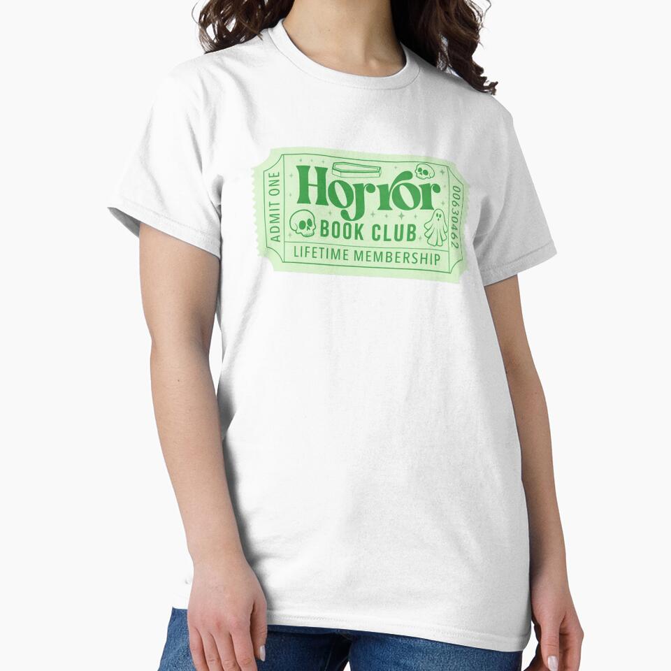 Horror Book Club Lifetime Membership by krystalRomanart T-Shirts, Hoodie, Sweatshirt | BlankRebels.com (Image 2)
