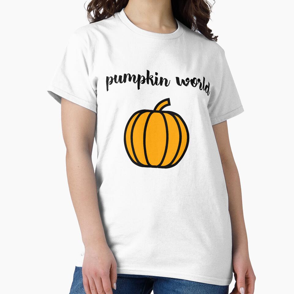 Pumpkin World by OnlyCoolTees T-Shirts, Hoodie, Sweatshirt | BlankRebels.com (Image 2)