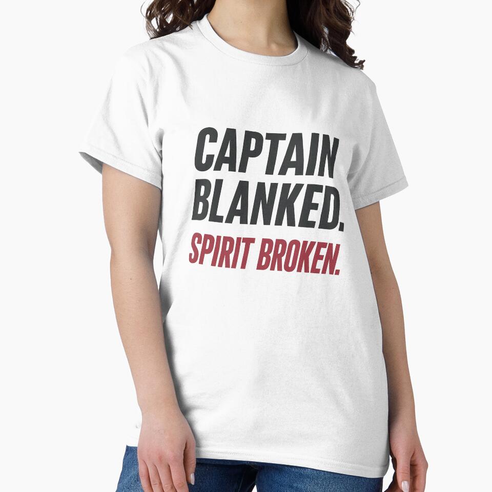 Captain Blanked. Spirit Broken. by OffsideMindset