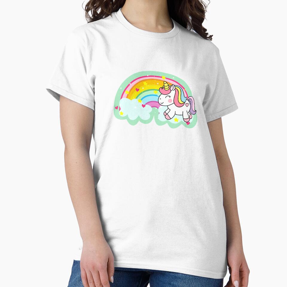 Rainbow Unicorn by ArtCity Designs T-Shirts, Hoodie, Sweatshirt | BlankRebels.com (Image 2)
