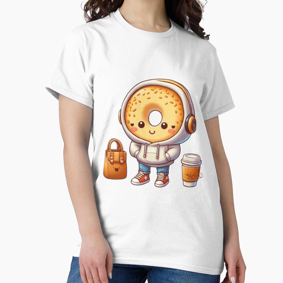 Bagel Boy in Hoodie by Marshcherokee T-Shirts, Sweatshirt | BlankRebels.com (Image 2)