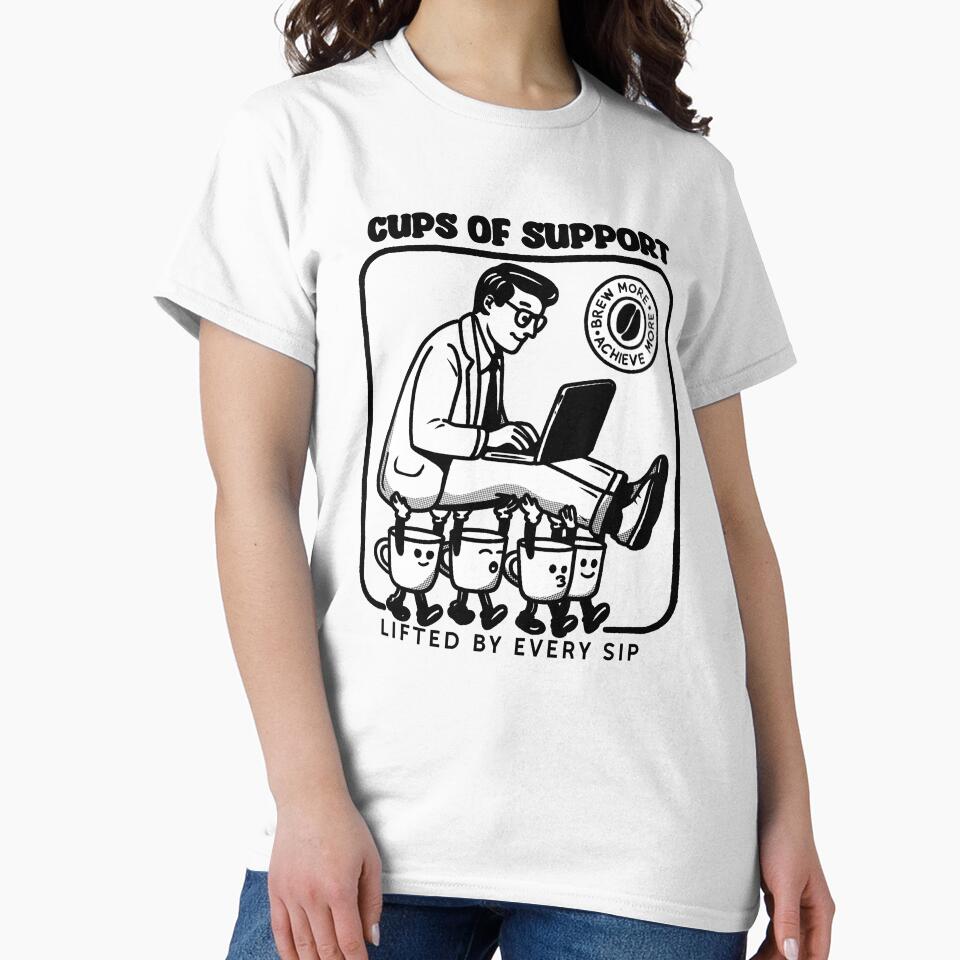 Cups of Support by Kimprut T-Shirts, Hoodie, Sweatshirt | BlankRebels.com (Image 2)
