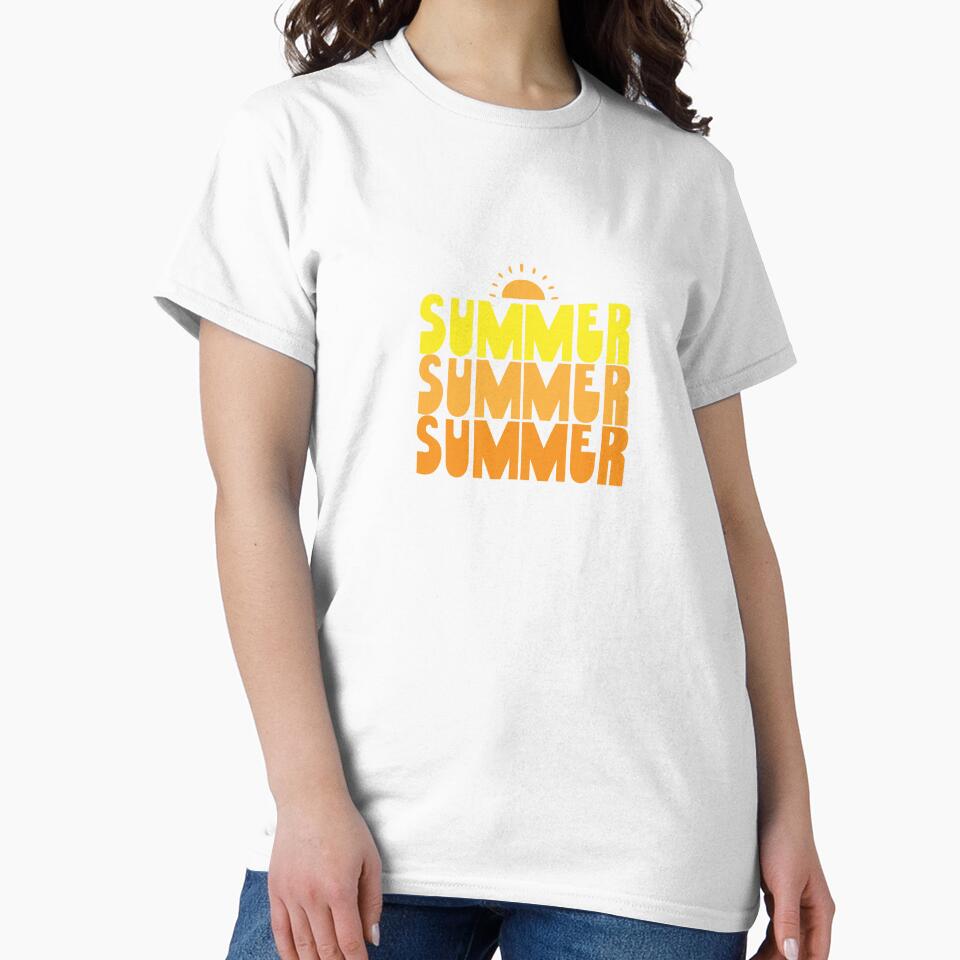 Summer Summer Summer Sunset Holiday by saprila T-Shirts, Hoodie, Sweatshirt | BlankRebels.com (Image 2)