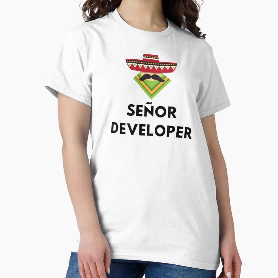 señor developer funny programming by Jeangel97 T-Shirts, Hoodie, Sweatshirt | BlankRebels.com (Image 2)