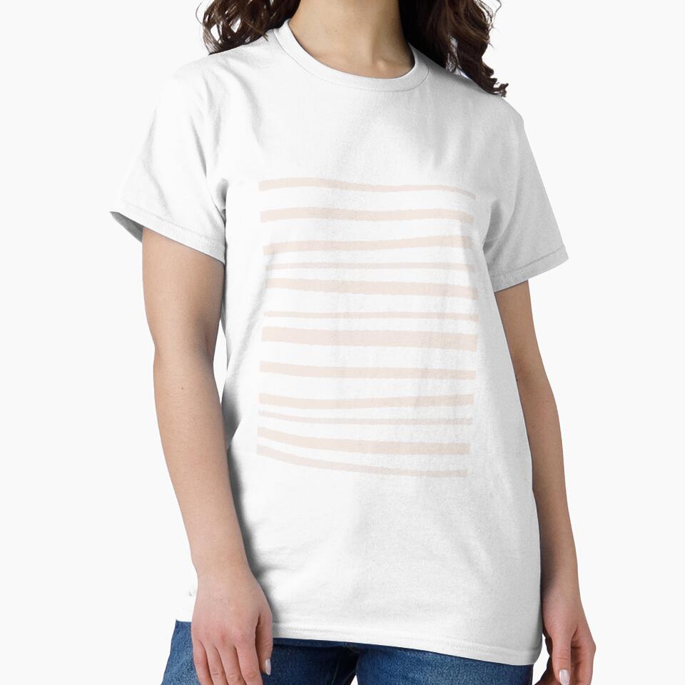Simple Minimalist Abstract lines Warm  Coulors Pattern by zedonee T-Shirts, Hoodie, Sweatshirt | BlankRebels.com (Image 2)