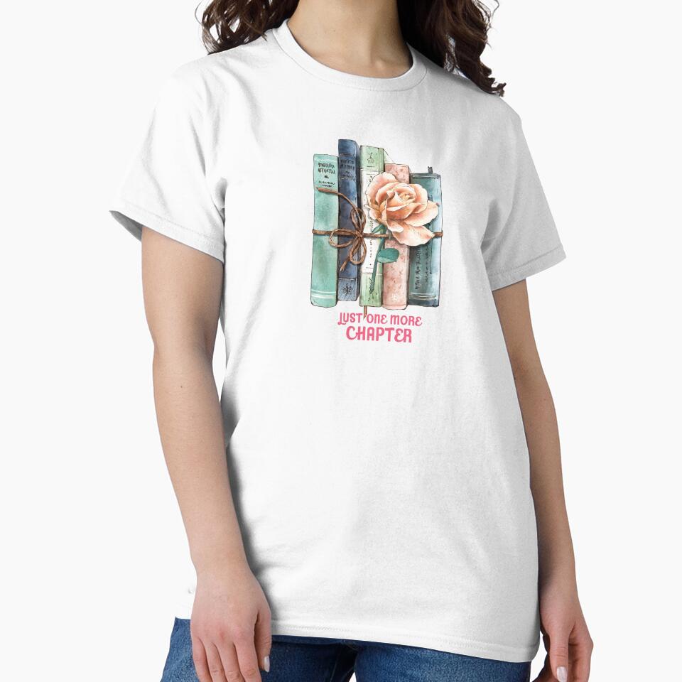 Books, just one more chapter vintage by stripedcarpet T-Shirts, Hoodie, Sweatshirt | BlankRebels.com (Image 2)