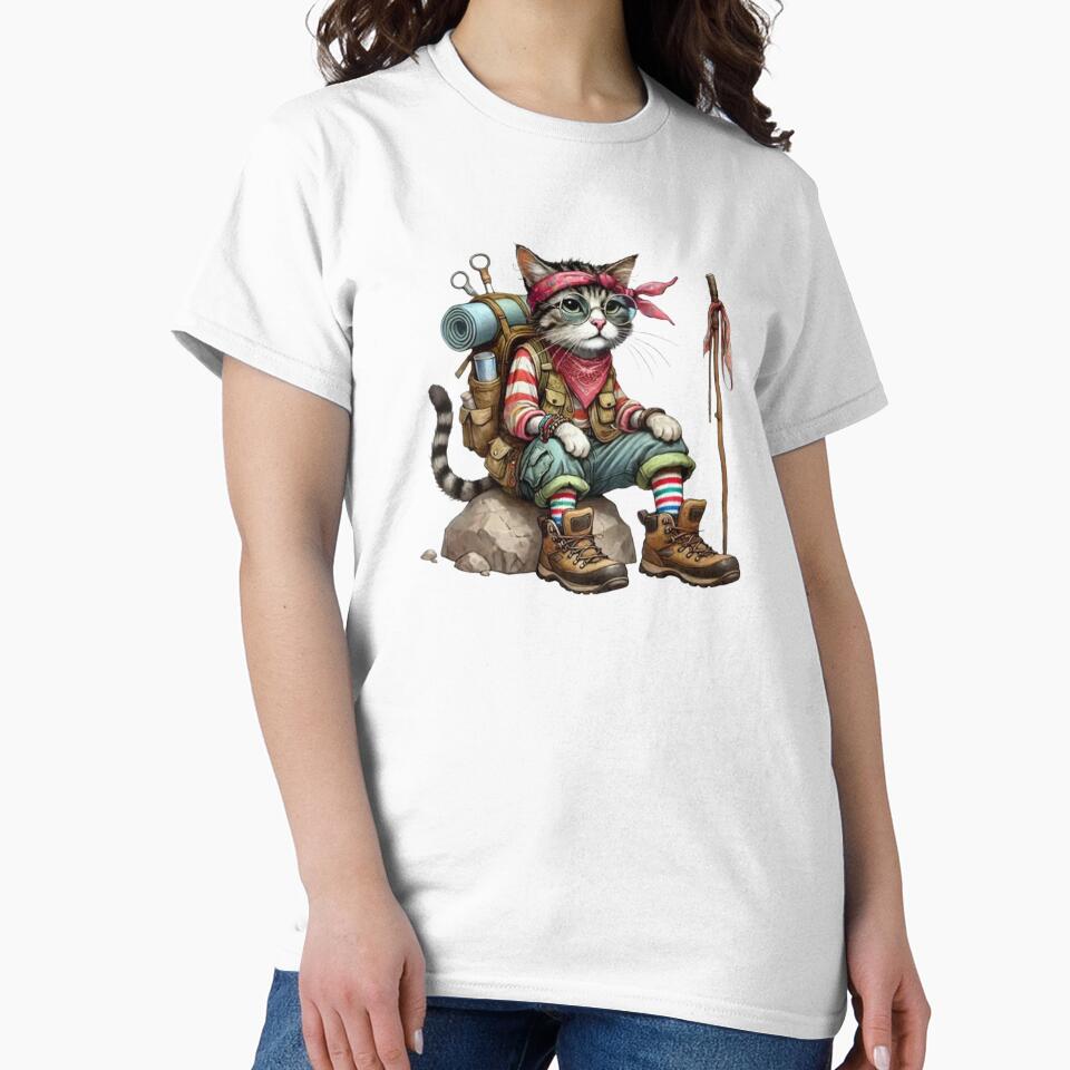 Camping Kitten T-Shirts, Hoodie, Sweatshirt