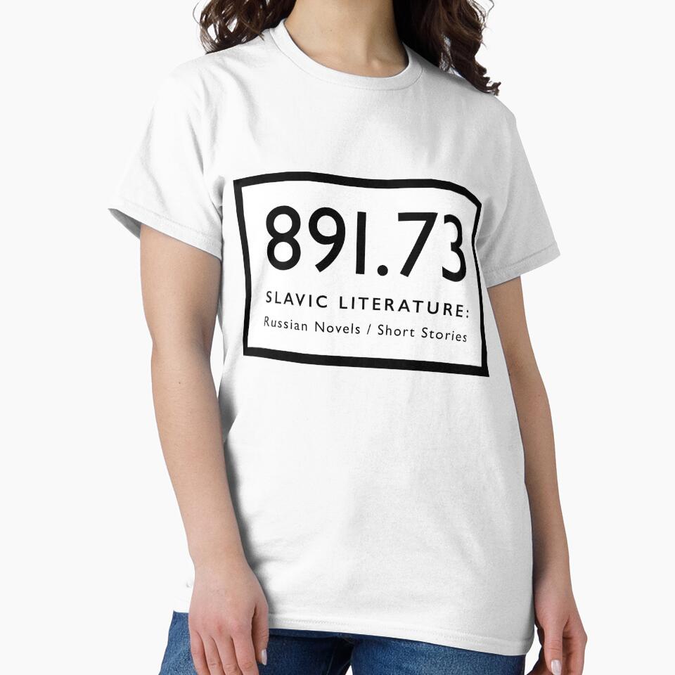 Russian Literature — Library Call Number Repping by bearsdenbooks T-Shirts, Hoodie, Sweatshirt | BlankRebels.com (Image 2)