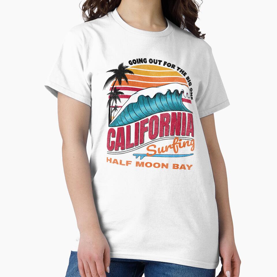 California Half Moon Bay Big Wave Surfing by Fitbys T-Shirts, Hoodie, Sweatshirt | BlankRebels.com (Image 2)