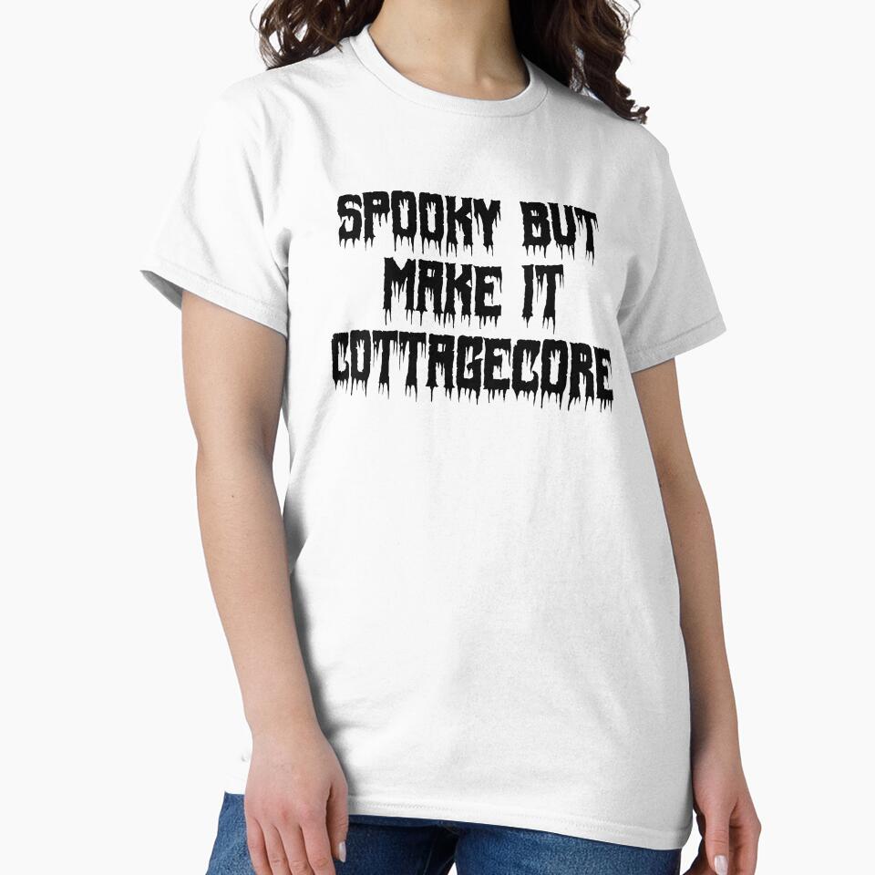 Spooky but make it cottagecore by Ninjacatoff T-Shirts, Hoodie, Sweatshirt | BlankRebels.com (Image 2)