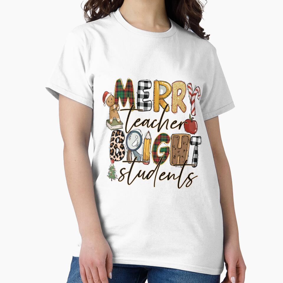 Merry Teacher Britgh Student by formylovelydog T-Shirts, Hoodie, Sweatshirt | BlankRebels.com (Image 2)