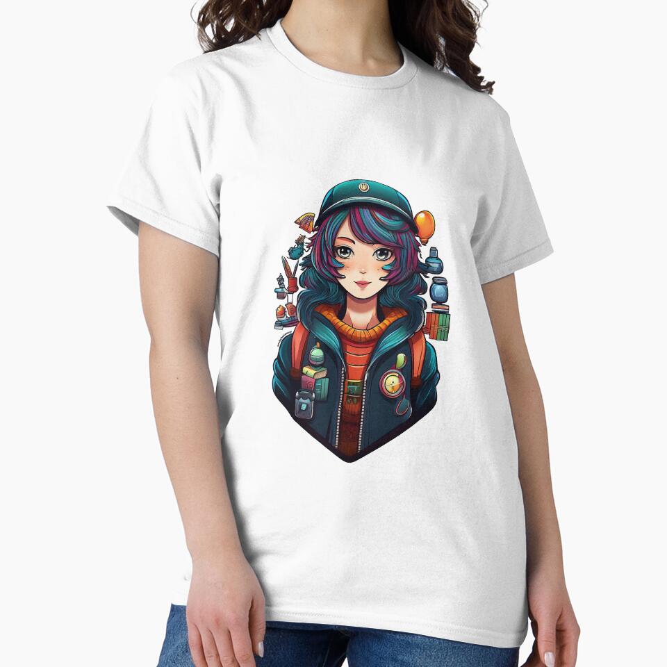 Scientist Girl | Arts and Science | Dark Academia Collection by monkeybusiness.pt T-Shirts, Hoodie, Sweatshirt (Image 2)