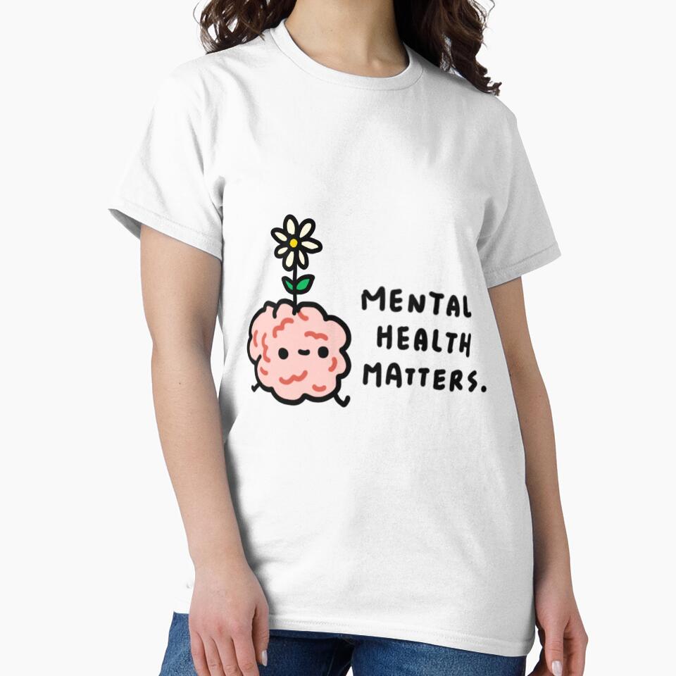 Mental Health Matters by DoodleBakery T-Shirts, Hoodie, Sweatshirt | BlankRebels.com (Image 2)