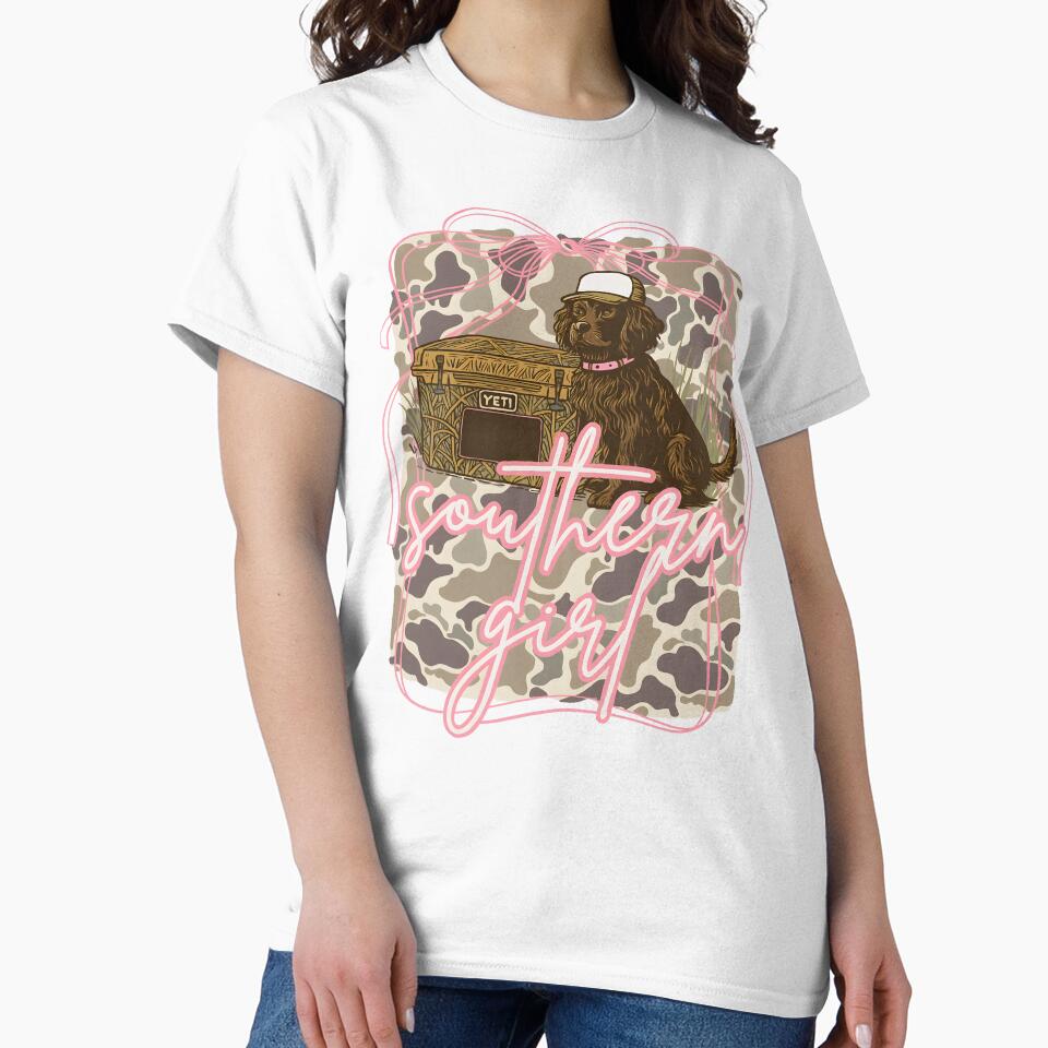Southern Girl Dog by stephenflashart T-Shirts, Hoodie, Sweatshirt | BlankRebels.com (Image 2)