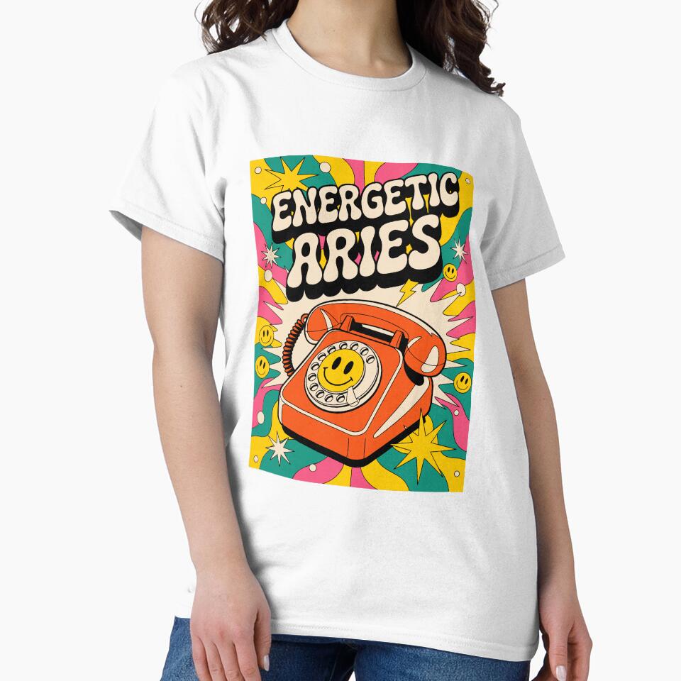 Aries Energy Retro by Timegraf T-Shirts, Hoodie, Sweatshirt | BlankRebels.com (Image 2)