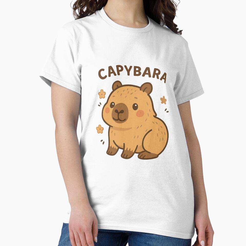 Cute Capybara T-Shirts, Hoodie, Sweatshirt