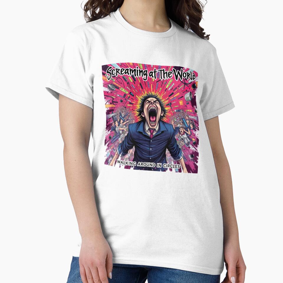 Screaming World Album Art T-Shirts, Hoodie, Sweatshirt