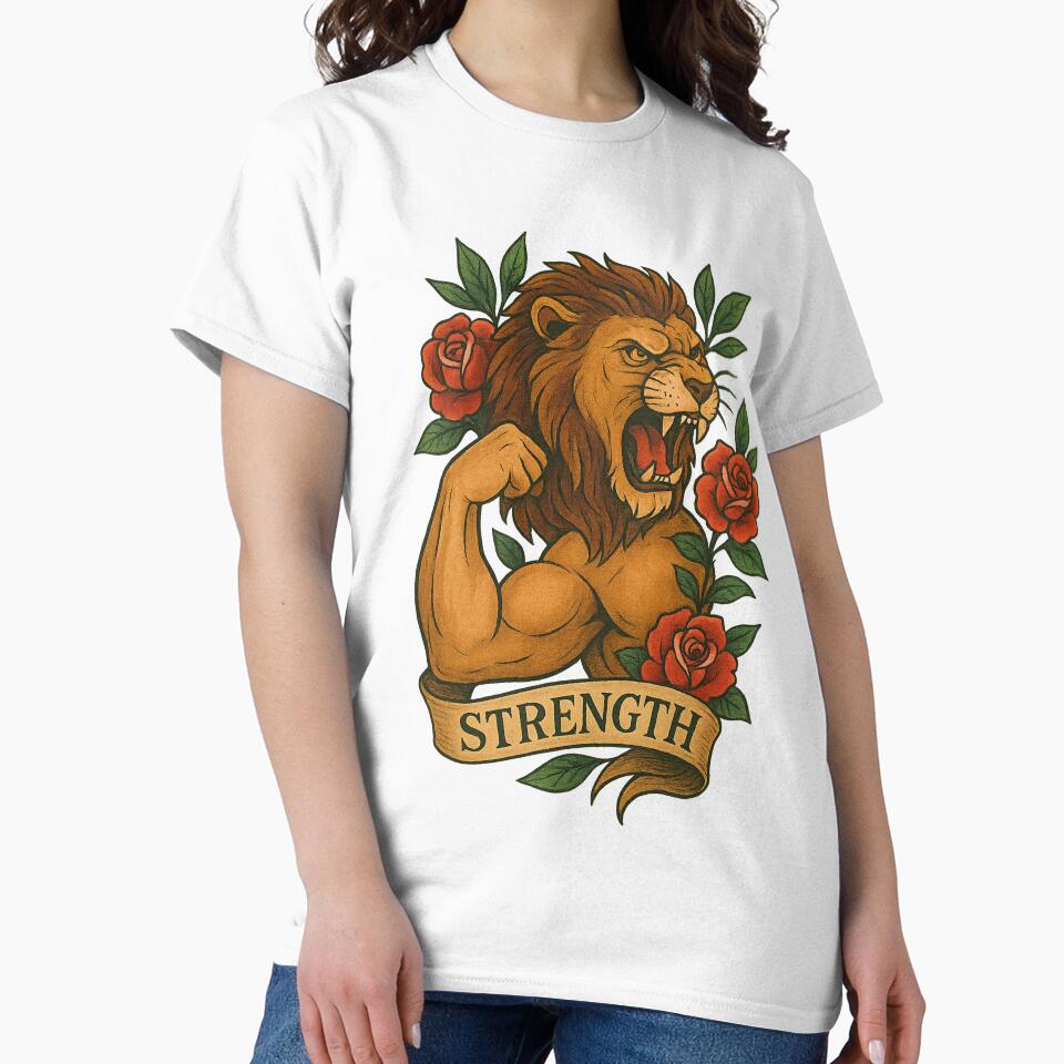 Tattoo of Strength and Power by griceyvisuals T-Shirts, Hoodie, Sweatshirt | BlankRebels.com (Image 2)
