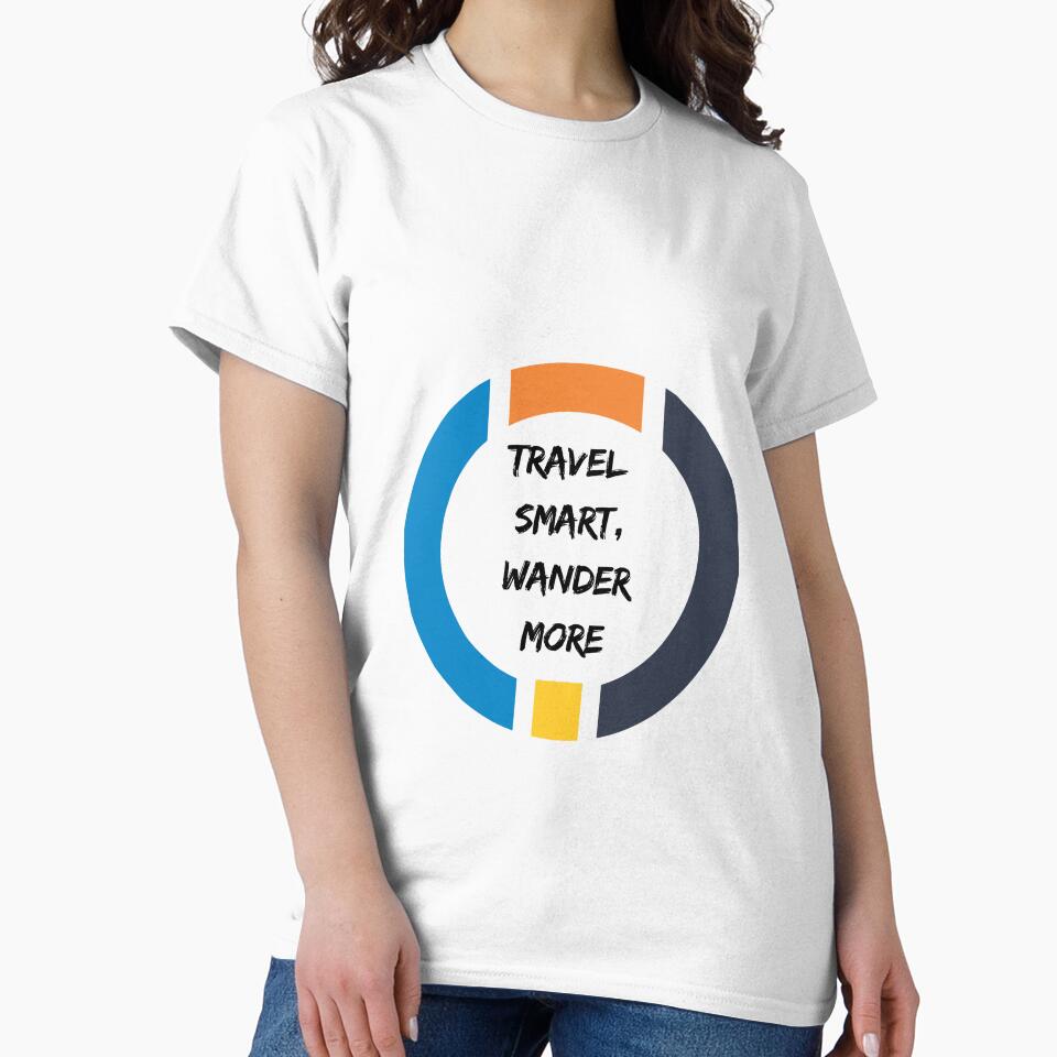 Travel Smart, Wander More by Zoaluxe T-Shirts, Hoodie, Sweatshirt | BlankRebels.com (Image 2)