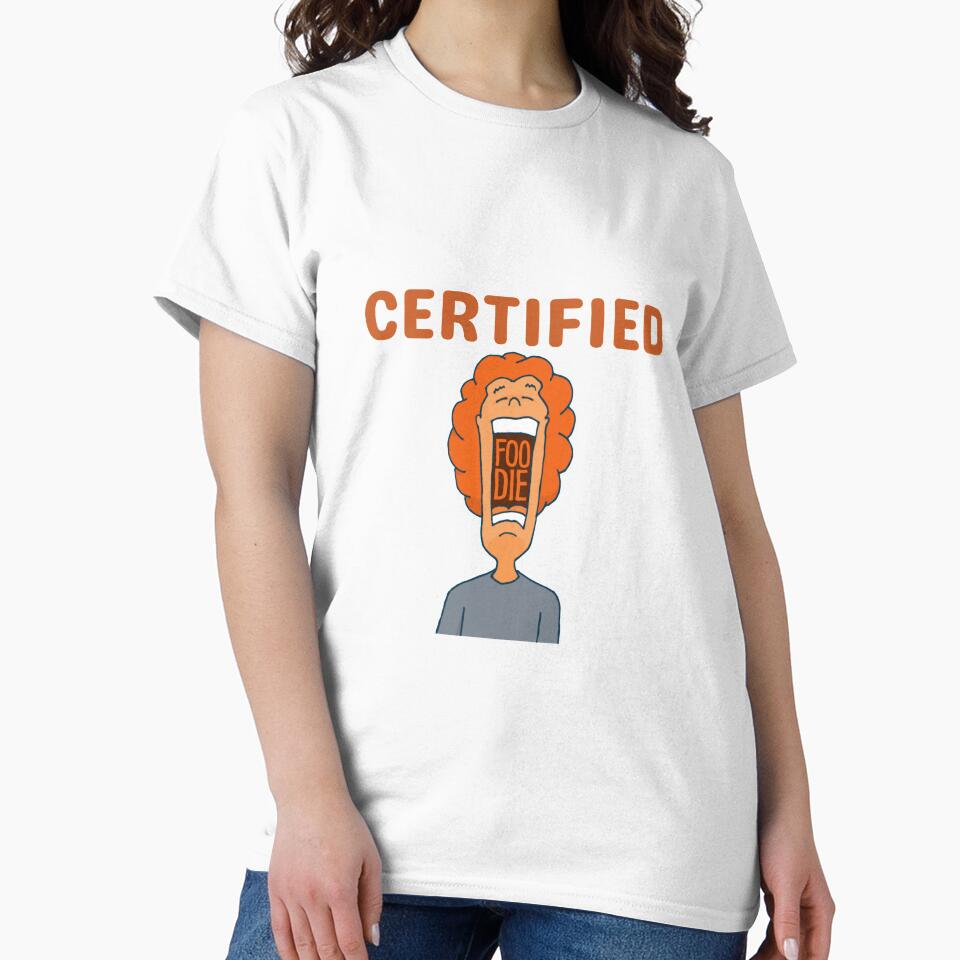 Certified foodie. by PF-creations T-Shirts, Hoodie, Sweatshirt | BlankRebels.com (Image 2)