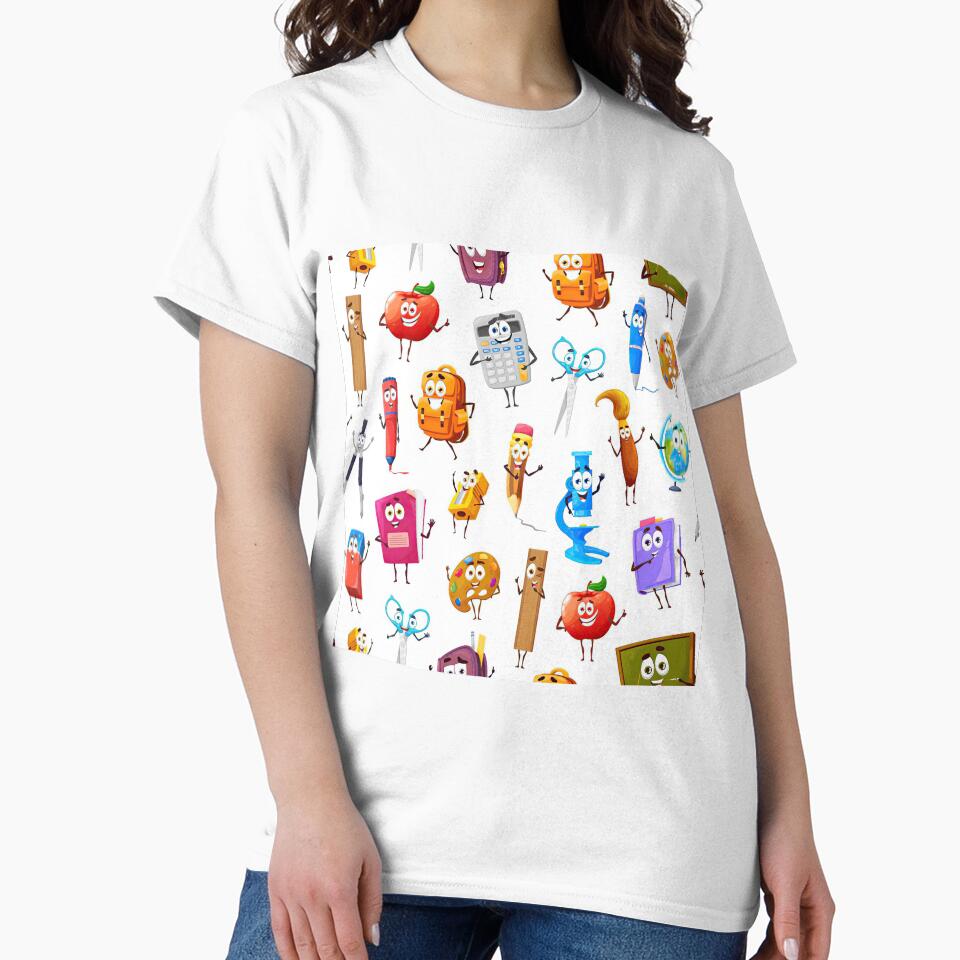 Art Teacher Seamless Pattern by Vanthuandesign T-Shirts, Hoodie, Sweatshirt | BlankRebels.com (Image 2)