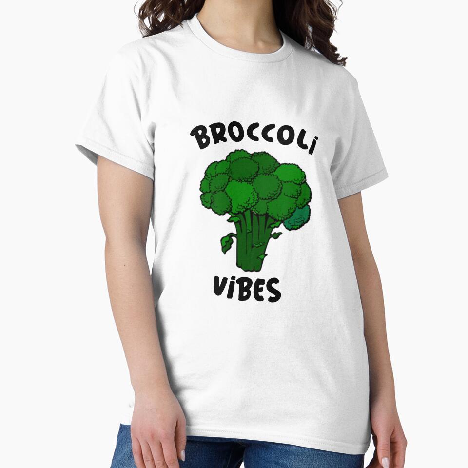 Broccoli Vibes by broccolishirts T-Shirts, Hoodie, Sweatshirt | BlankRebels.com (Image 2)