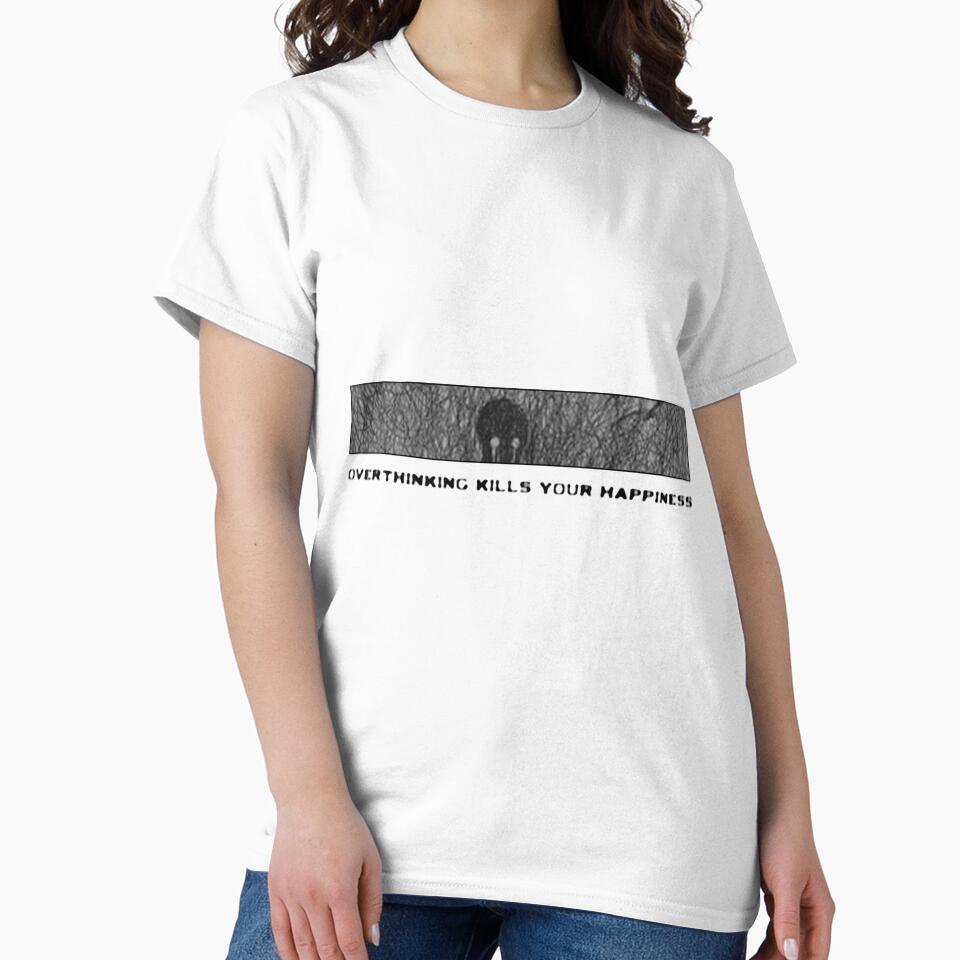 overthinking kills your happiness by the chronic T-Shirts, Hoodie, Sweatshirt | BlankRebels.com (Image 2)