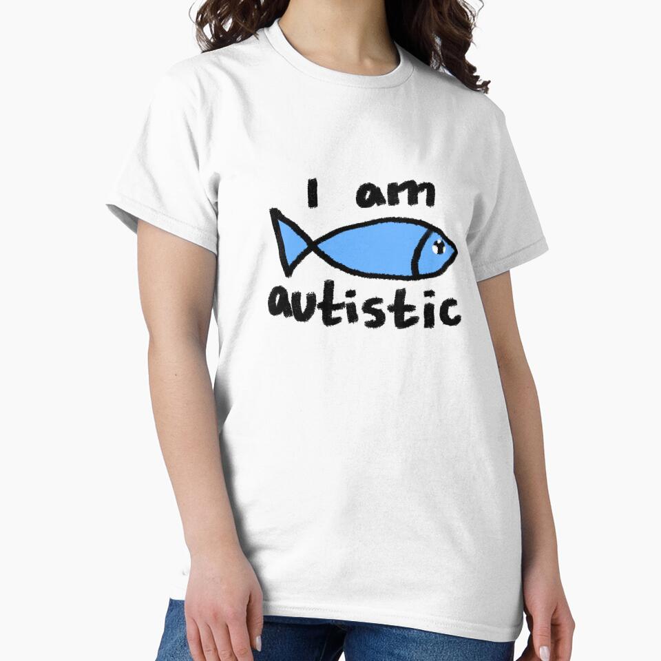 autistic fish by fishilx T-Shirts, Hoodie, Sweatshirt | BlankRebels.com (Image 2)