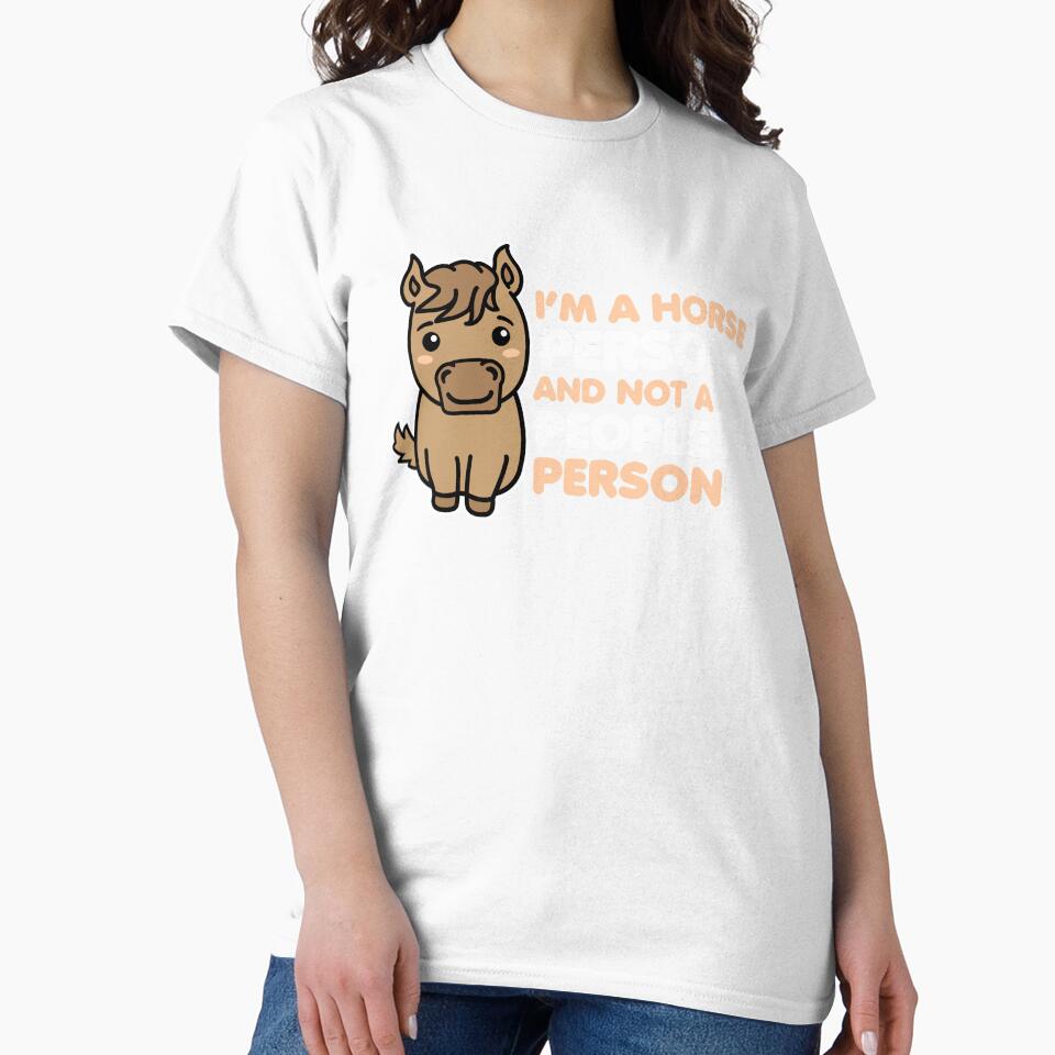 I am a horse person and not a people person by 23mangoes