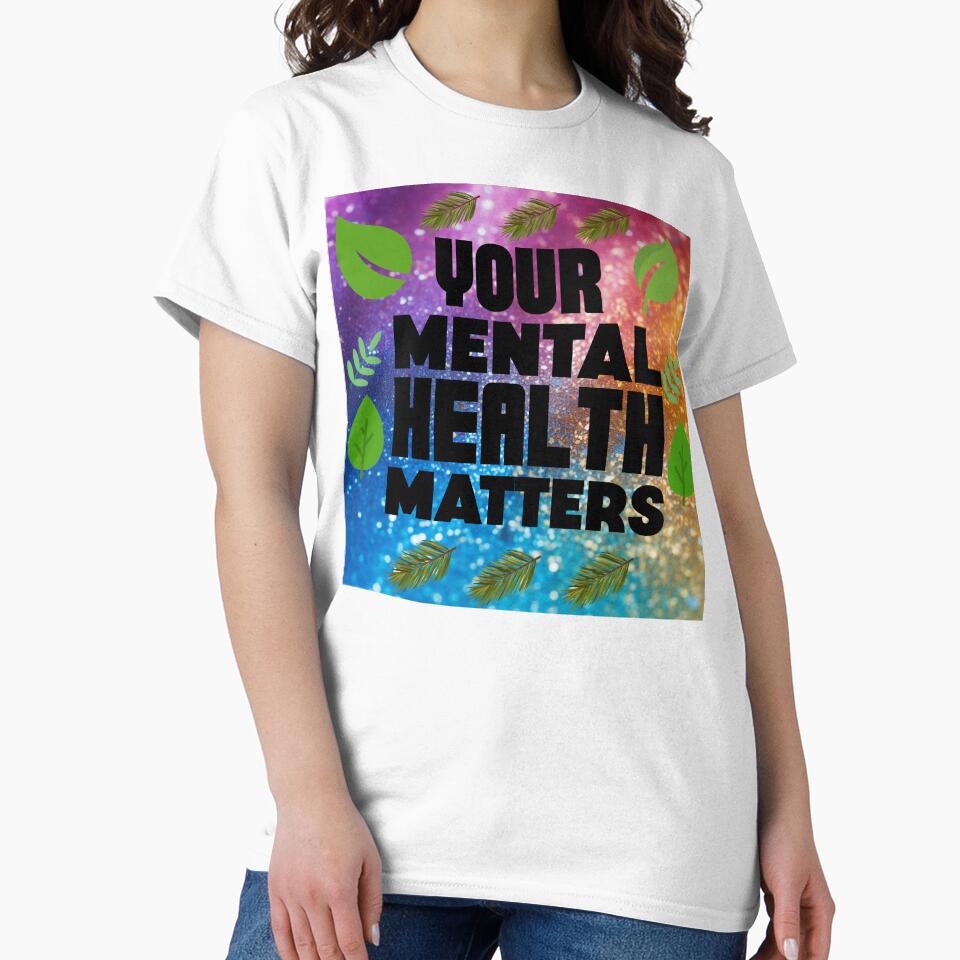 Your mental health matters by Pawprintgallary T-Shirts, Hoodie, Sweatshirt | BlankRebels.com (Image 2)