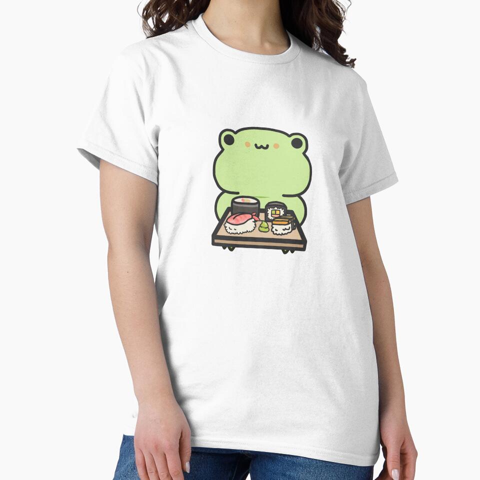 Cute Sushi Frog Cozy Handdrawn by patrick10reyes T-Shirts, Hoodie, Sweatshirt | BlankRebels.com (Image 2)